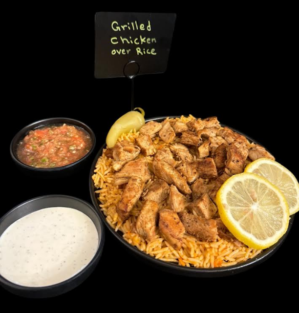 Grilled Chicken Over Rice